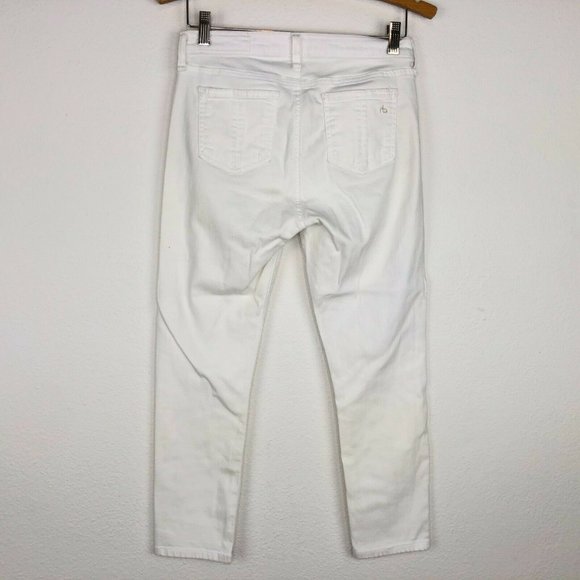 Rag & Bone Ripped Dash Slouchy Skinny Jeans 26 - Picture 4 of 13
